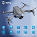 Left Zoom. Contixo - F28 Pro Gimbal Drone with Remote Controller - Silver.