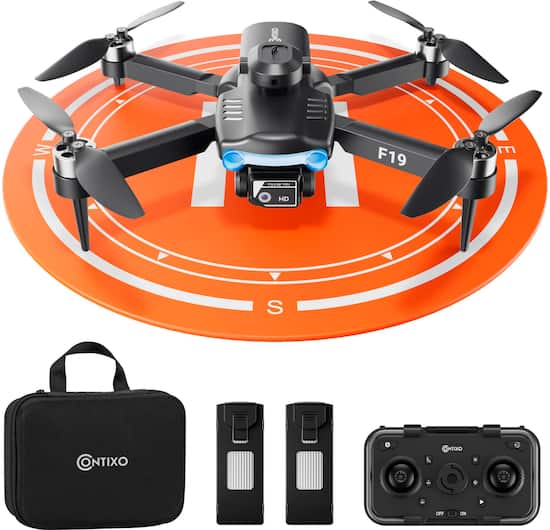 Contixo F19 GPS Drone with Remote Controller Silver F19 Best Buy