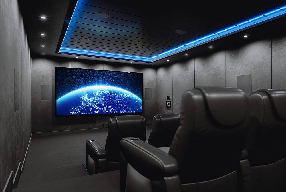 Alt View 14. Definitive Technology - Dymension CI MAX Series Dual 5.25” In-Wall Bipolar Surround Speaker (Each) - Black.