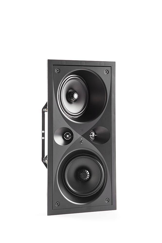 Left. Definitive Technology - Dymension CI MAX Series Dual 5.25” In-Wall Bipolar Surround Speaker (Each) - Black.