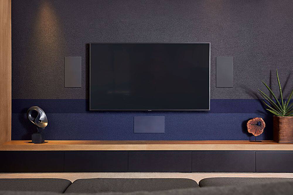 Alt View 12. Definitive Technology - Dymension CI MAX Dual Series 6.5” In-Wall LCR Speaker (Each) - Black.