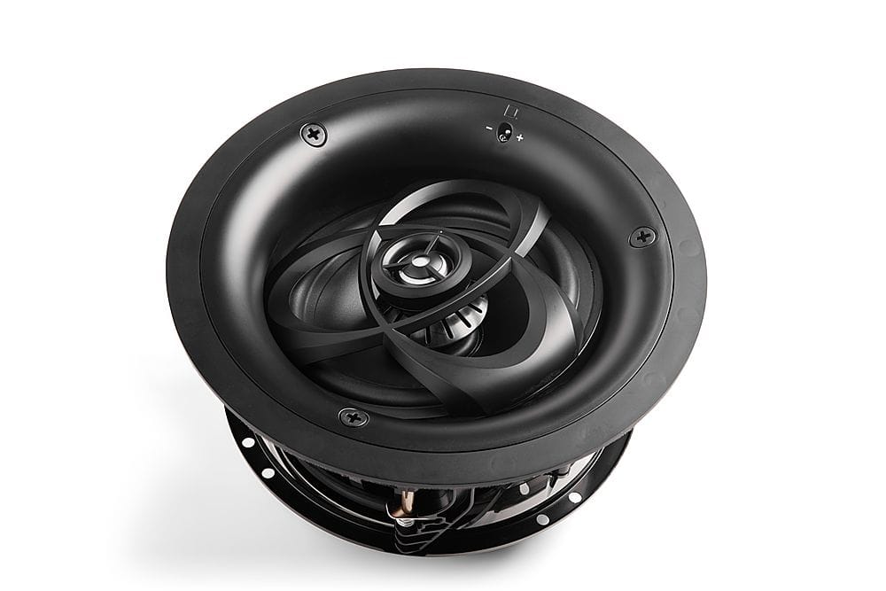 Front. Definitive Technology - Dymension CI MAX Series 8” In-Ceiling Speaker (Each) - Black.