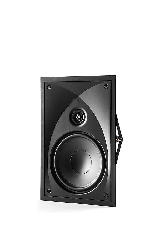 Left View: Definitive Technology - Dymension CI PRO Series 8” In-Wall Speaker (Each) - Black