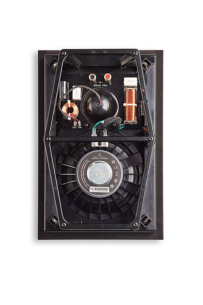 Back. Definitive Technology - Dymension CI PRO Series 6.5” In-Wall Speaker (Each) - Black.