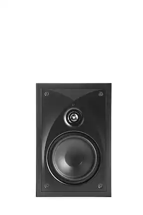 Front. Definitive Technology - Dymension CI PRO Series 6.5” In-Wall Speaker (Each) - Black.