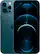 Front. Apple - Geek Squad Certified Refurbished iPhone 12 Pro Max 5G 128GB - Pacific Blue.