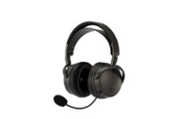 Audeze - Maxwell Over-the-Ear Wireless Gaming Headset for PlayStation 4, PlayStation 5, PC - Black - Front_Zoom