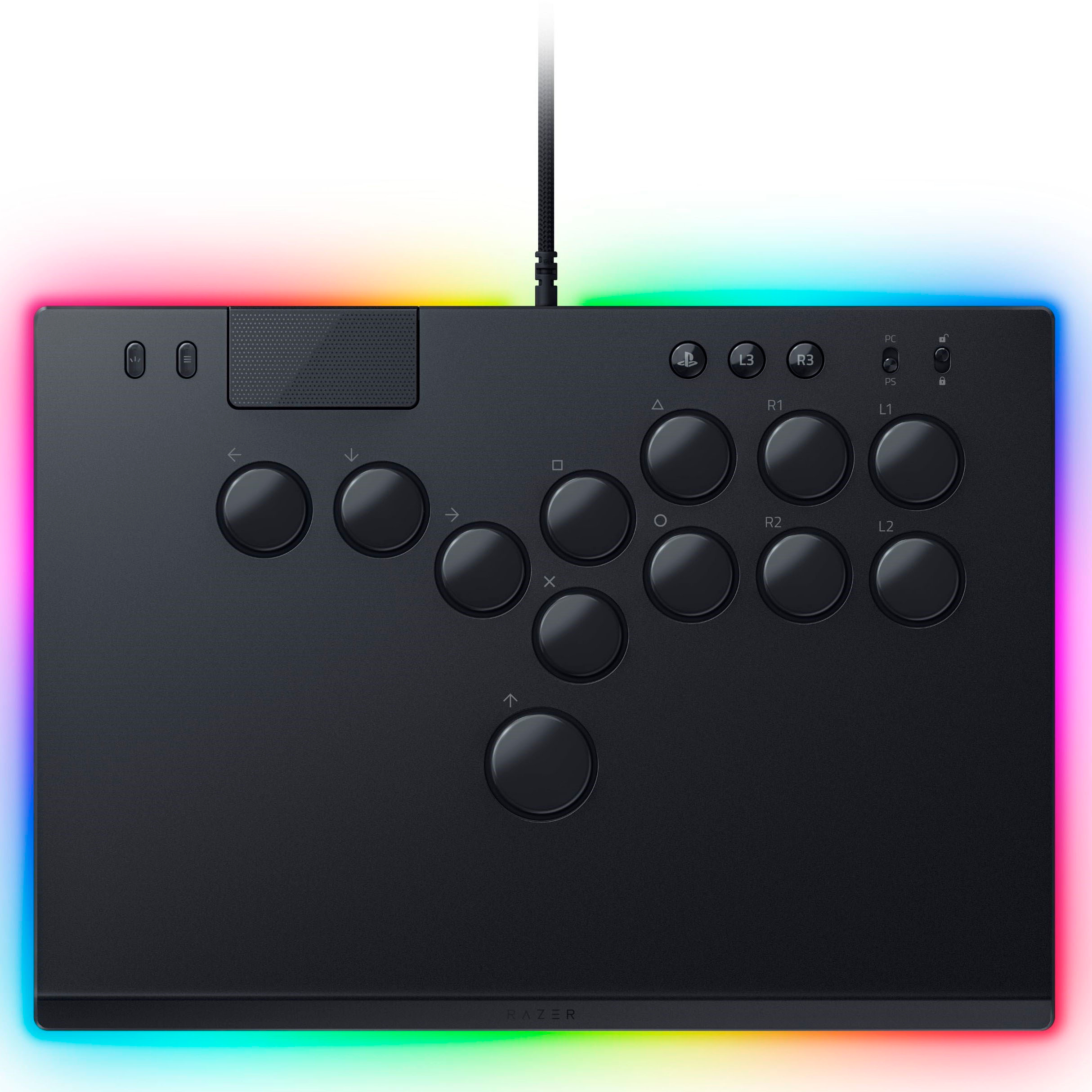Razer Kitsune All-Button Optical Arcade Controller for PS5 and PC Black  RZ06-05020100-R3U1 - Best Buy