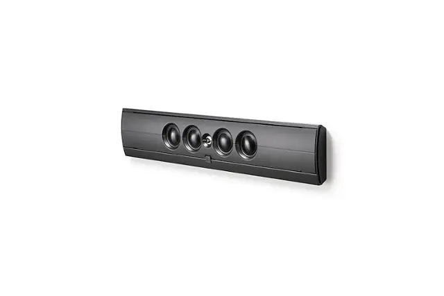 Front. Definitive Technology - Mythos LCR-65 On-Wall Speaker (Each) - Black.