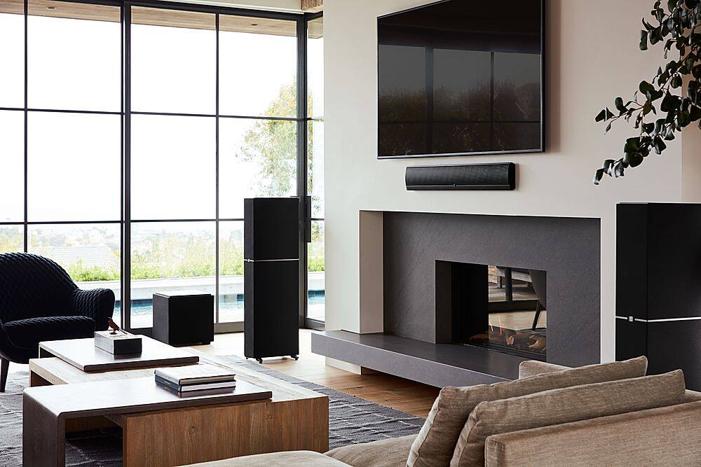 Alt View 13. Definitive Technology - Mythos LCR-65 On-Wall Speaker (Each) - Black.