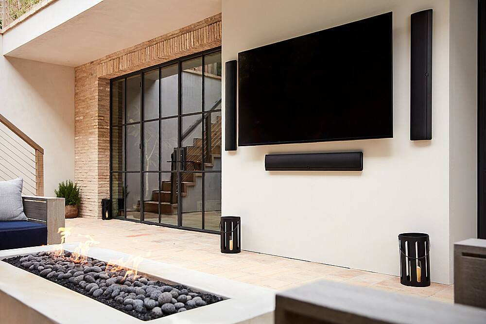 Alt View 17. Definitive Technology - Mythos LCR-75 On-Wall Speaker (Each) - Black.