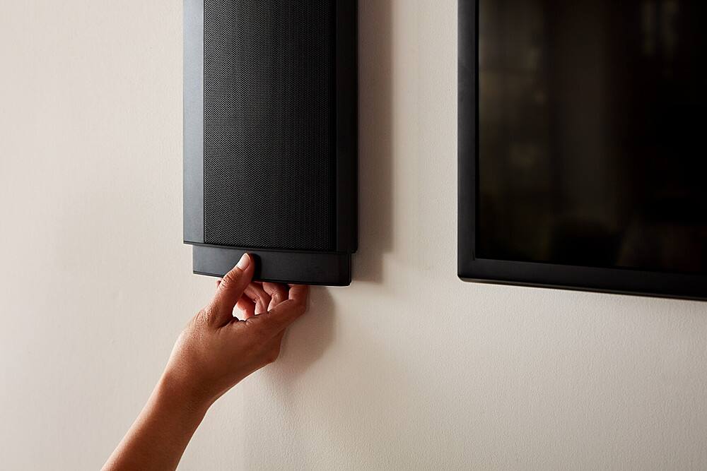 Alt View 19. Definitive Technology - Mythos LCR-75 On-Wall Speaker (Each) - Black.