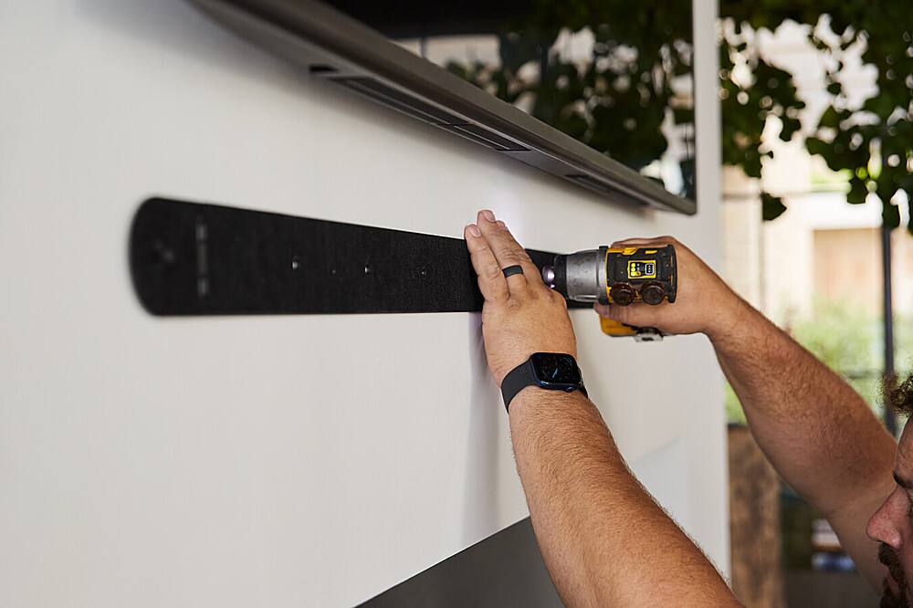 Alt View 21. Definitive Technology - Mythos LCR-75 On-Wall Speaker (Each) - Black.