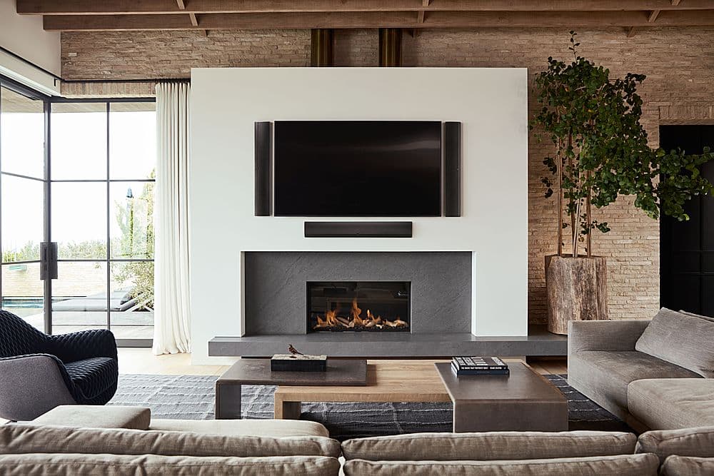 Alt View 11. Definitive Technology - Mythos LCR-85 On-Wall Speaker (Each) - Black.