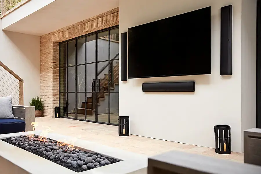 Alt View 17. Definitive Technology - Mythos LCR-85 On-Wall Speaker (Each) - Black.