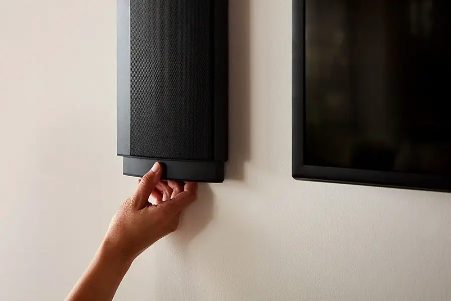 Alt View 19. Definitive Technology - Mythos LCR-85 On-Wall Speaker (Each) - Black.