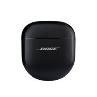 Bose - QuietComfort Ultra Earbuds Charging Case - Black - Front_Zoom