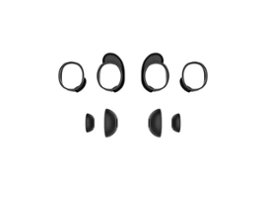 Bose - QuietComfort Ultra Earbuds Alternate Sizing Kit - Black - Front_Zoom