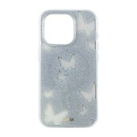 Sonix Magsafe case for Apple iPhone 15 Pro Glitter - Mariposa Silver - Front_Zoom