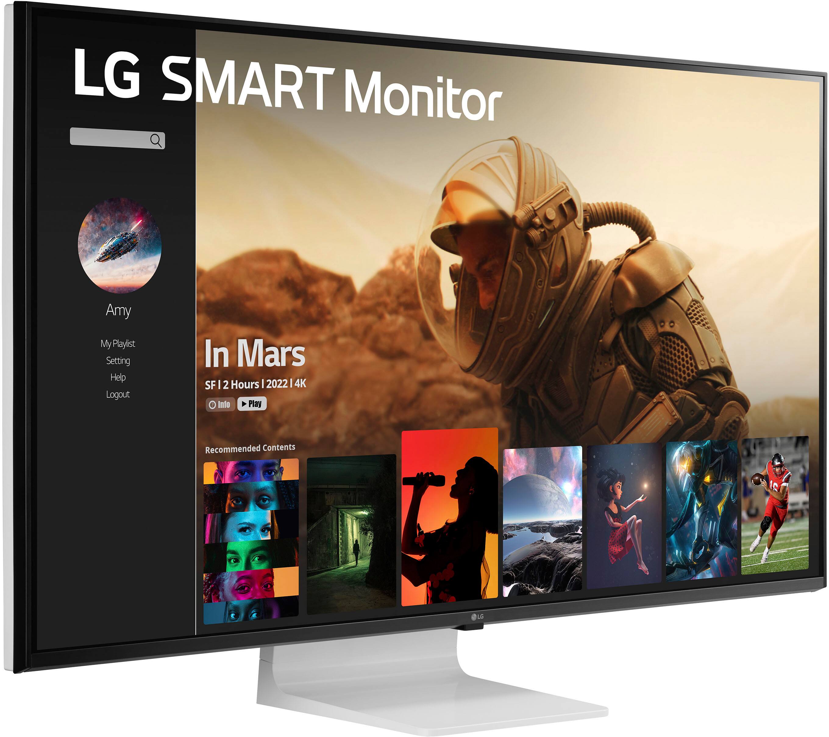 LG SMART Monitor Amy My Paylest Setting Help Logout In Mars SF 2 Hours I 2022 4K Ready 2016 Recommended Contents
