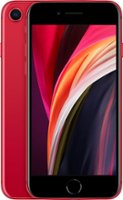 Apple - Geek Squad Certified Refurbished iPhone SE (2nd generation) 64GB (Unlocked) - (PRODUCT)RED - Front_Zoom