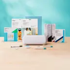 Front. Cricut - Cricut Joy Xtra™ Smart Cutting Machine + Starter Kit - White.