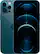 Front. Apple - Geek Squad Certified Refurbished iPhone 12 Pro 5G 128GB - Pacific Blue.