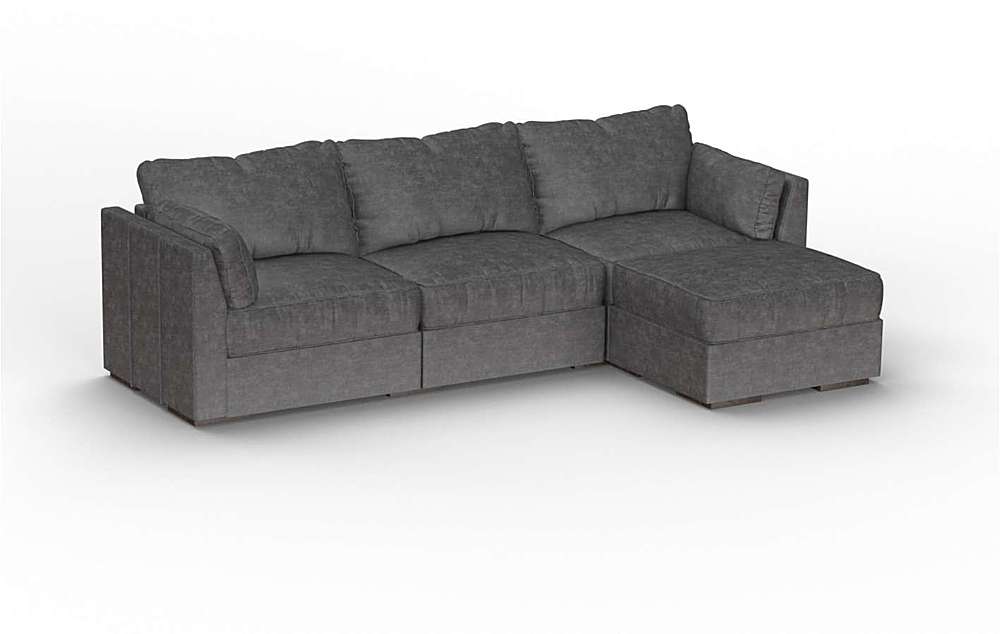 Lovesac 4 Seats + 5 Angled Sides Corded Velvet & Standard Foam ...