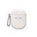 Front. Bose - Wireless Charging Case Cover for QuietComfort Ultra Earbuds and QuietComfort Earbuds II - White Smoke.