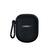 Front. Bose - Wireless Charging Case Cover for QuietComfort Ultra Earbuds and QuietComfort Earbuds II - Black.