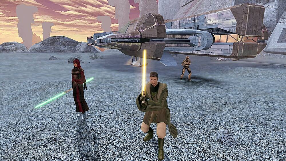 Back. Aspyr Media - Star Wars: Heritage Pack.