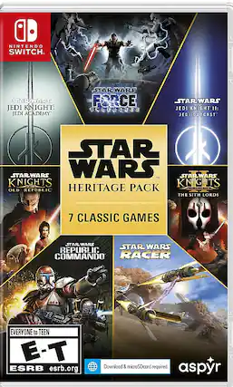 Front. Aspyr Media - Star Wars: Heritage Pack. - T (Teen 13+)