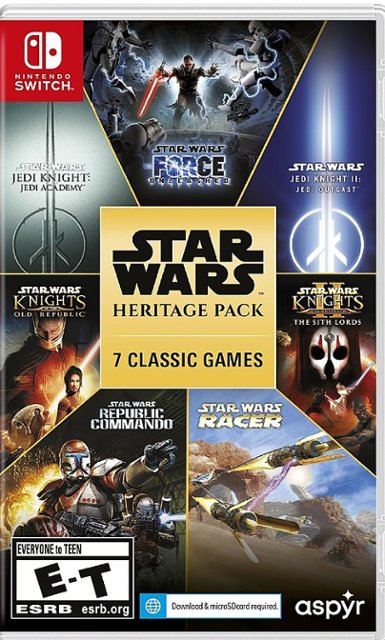 Front. Aspyr Media - Star Wars: Heritage Pack.