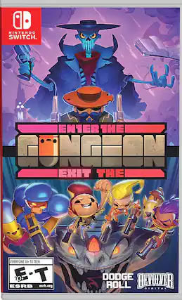 Front. Devolver Digital - Enter/Exit the Gungeon. - T (Teen 13+)