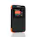 Left. Solis - 5G Mobile Wi-Fi Hotspot - Local & International Coverage Router with Lifetime Data Plan - Black / Orange.
