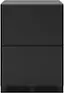 Left. Zephyr - Presrv 5.1 Cu. Ft. Built-In Dual Zone Compact Refrigerator Drawers - Panel Ready.