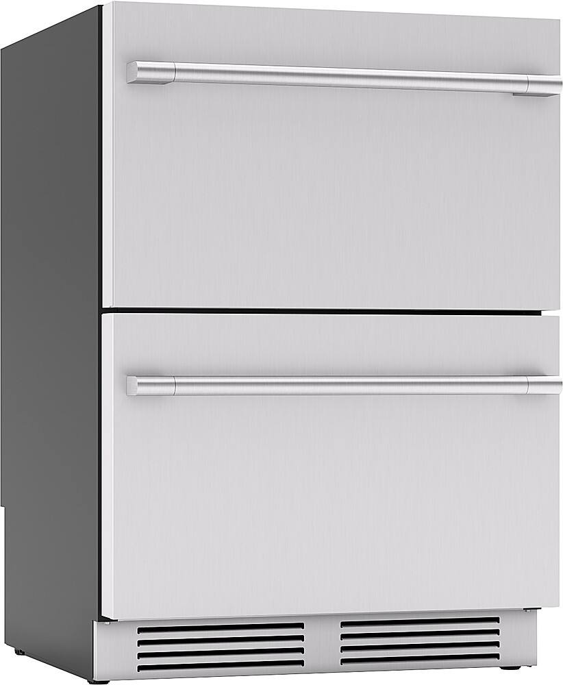 Alt View 15. Zephyr - Presrv 5.1 Cu. Ft. Built-In Dual Zone Refrigerator Drawers - Stainless Steel.
