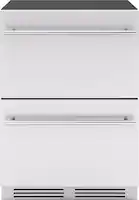 Zephyr - Presrv 5.4 Cu. Ft. Built-In Single Zone Refrigerator Drawers - Stainless Steel - Front_Zoom