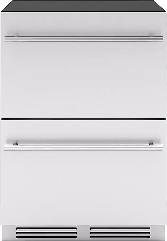 Zephyr - Presrv 5.4 Cu. Ft. Built-In Single Zone Refrigerator Drawers - Stainless Steel