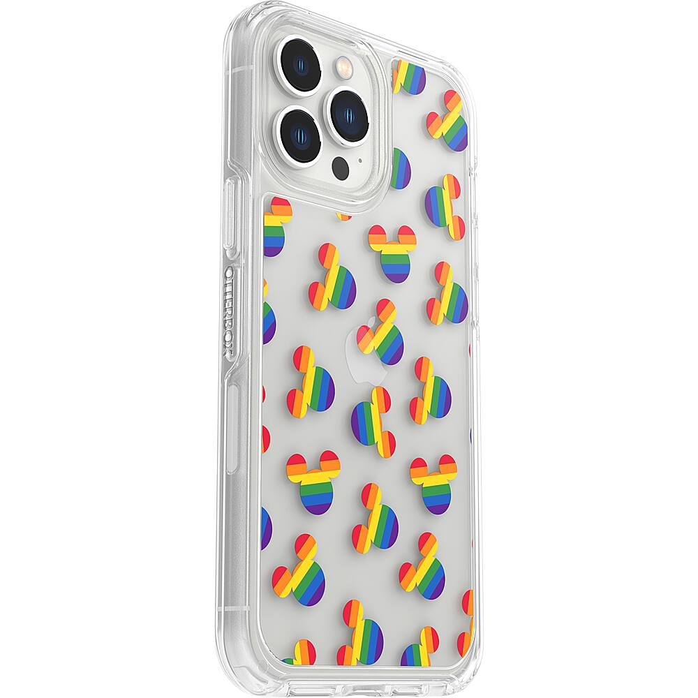 Angle. OtterBox - Symmetry Series Case for iPhone 12 / 12 Pro - Mickey Pride.