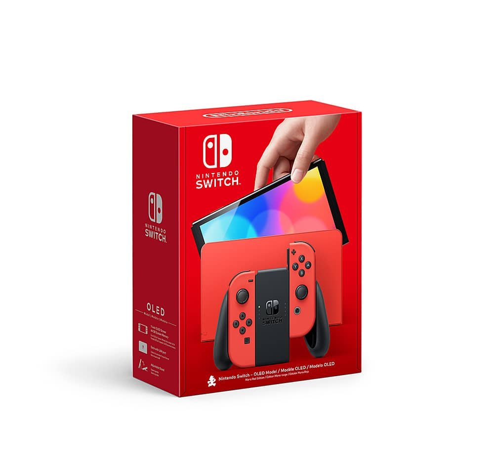 Best Buy Nintendo Switch OLED Geek Squad Certified Refurbished $299.99