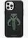 Front. OtterBox - Symmetry Series Case for iPhone 12 / 12 Pro - Black Mythosaur.