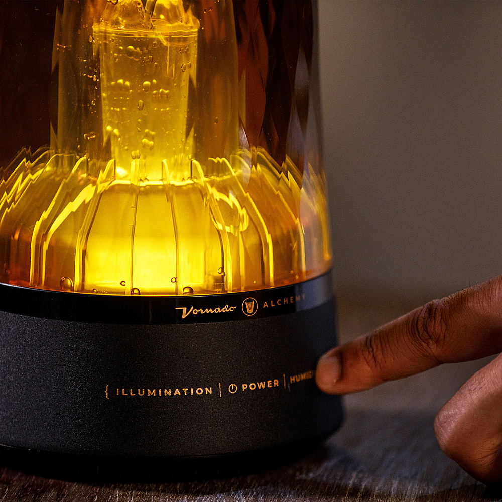 Back View: Vornado - LUCERNA 1 0.5 Gal. Ultrasonic Humidifier - Amber