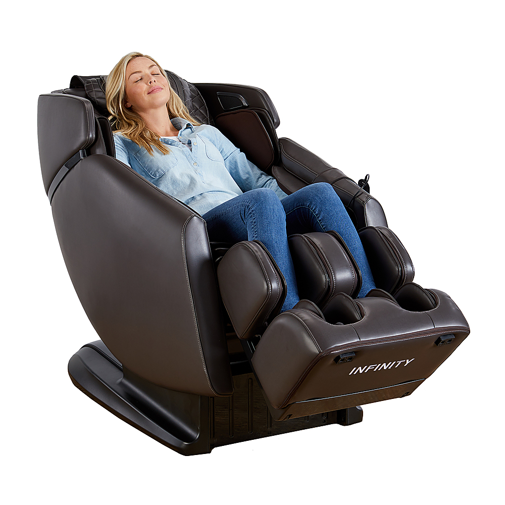 Infinity Riage 4D Massage Chair Dove Brown 197014511 Best Buy