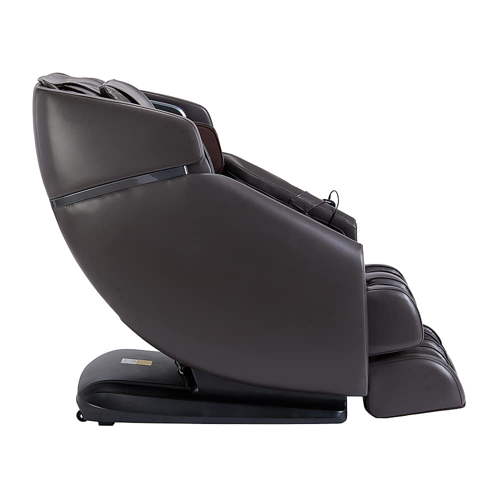 Left View: Infinity Riage 4D Massage Chair - Dove Brown