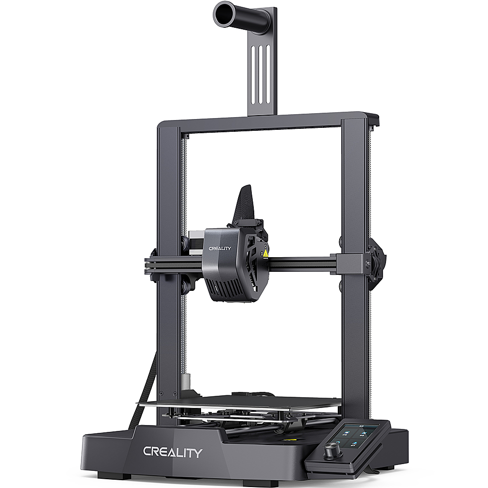 Angle View: Creality - Ender-3 V3 SE 3D Printer - Black