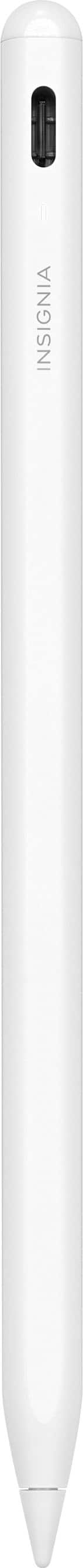 Front. Insignia™ - Active Stylus for iPad, iPad Pro, iPad Air and iPad mini - White.