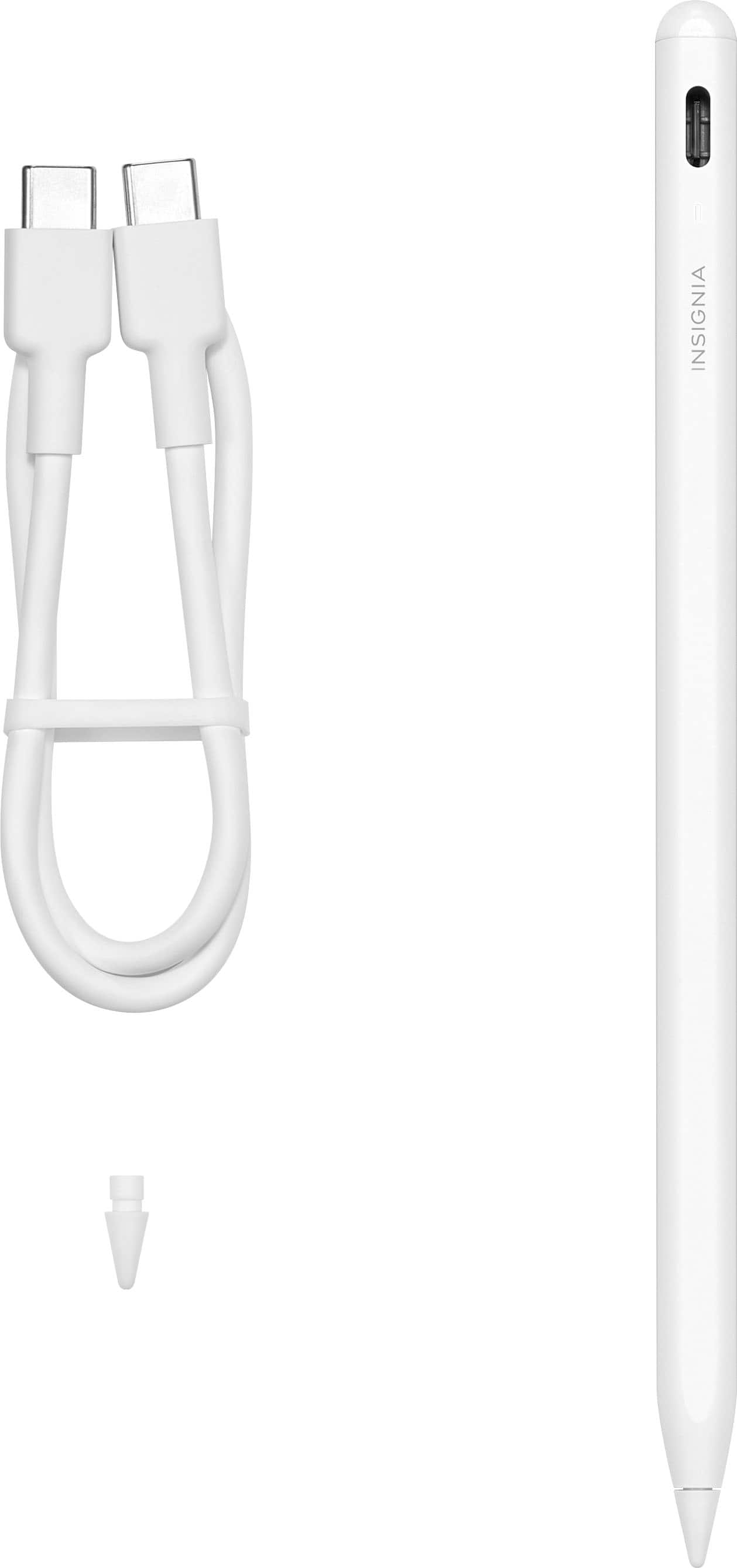 Alt View 13. Insignia™ - Active Stylus for iPad, iPad Pro, iPad Air and iPad mini - White.