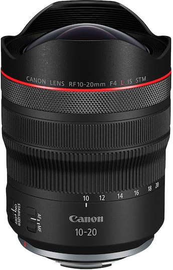 Canon RF10 20mm F4 L IS STM Ultra Wide Angle Lens for EOS R Series Canon RF10 20mm F4 L IS STM Ultra Wide Angle Lens for EOS R Series