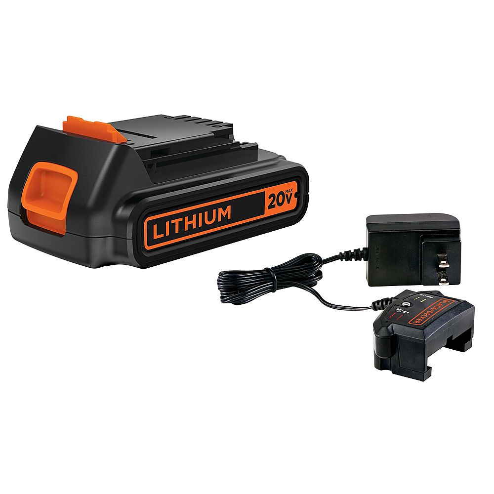 Black+Decker MAX 20V Powerconnect 1.5Ah Lithium Ion Battery (1 x Charger)  LBXR20CK - Best Buy